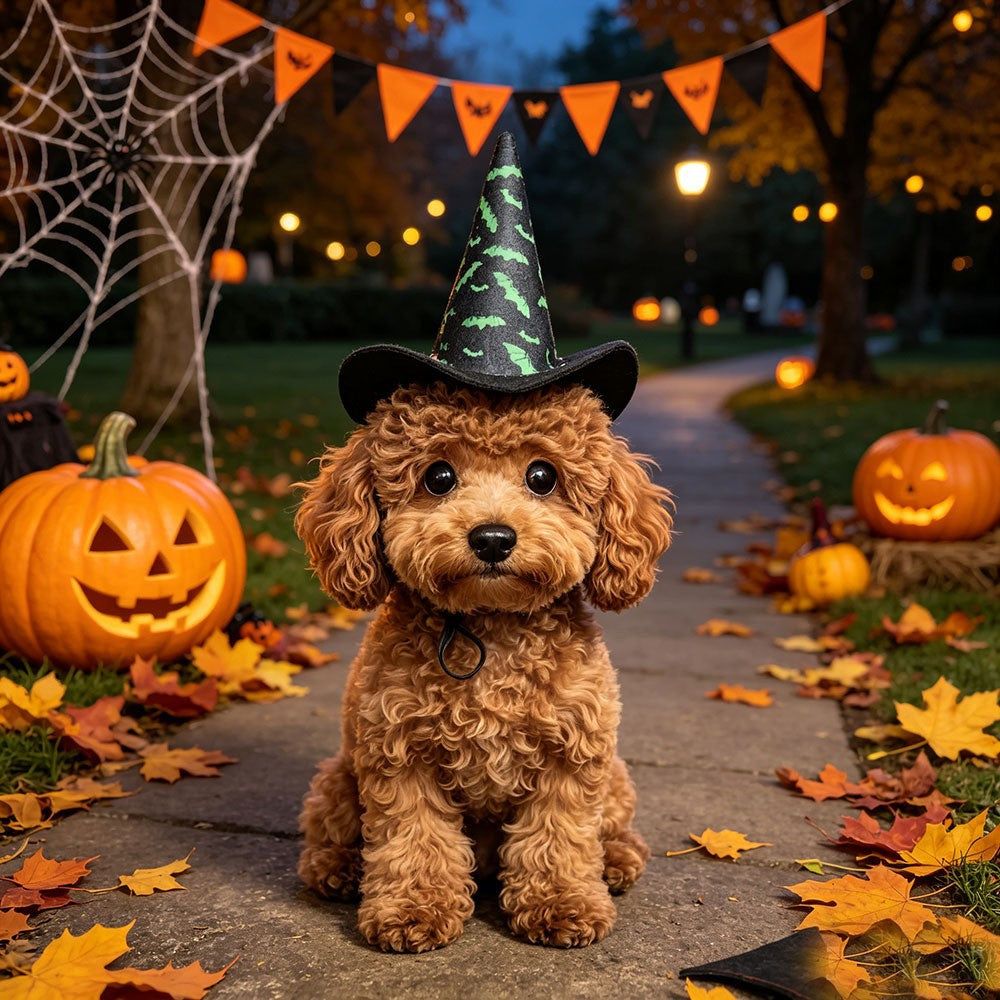 Halloween costume sets hats and wings for cats and dogs, image 11