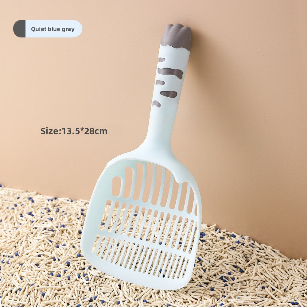 Large Fine-Pore Cat Litter Scoop, Thick ABS Sifter