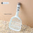 Large Fine-Pore Cat Litter Scoop, Thick ABS Sifter