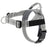 Wide chest nylon dog harness with front buckle and metal hardware, product image 8