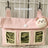 Hanging fabric hay feeder bag for rabbits and guinea pigs, view 6