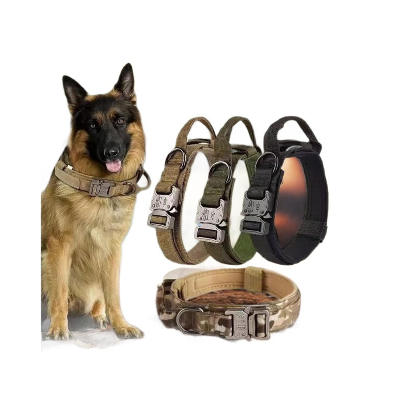 Tactical nylon dog harness for medium and large dogs, 3 sizes available