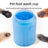 Can-Shaped Silicone Paw Cleaner Cup for Dogs and Cats, Portable