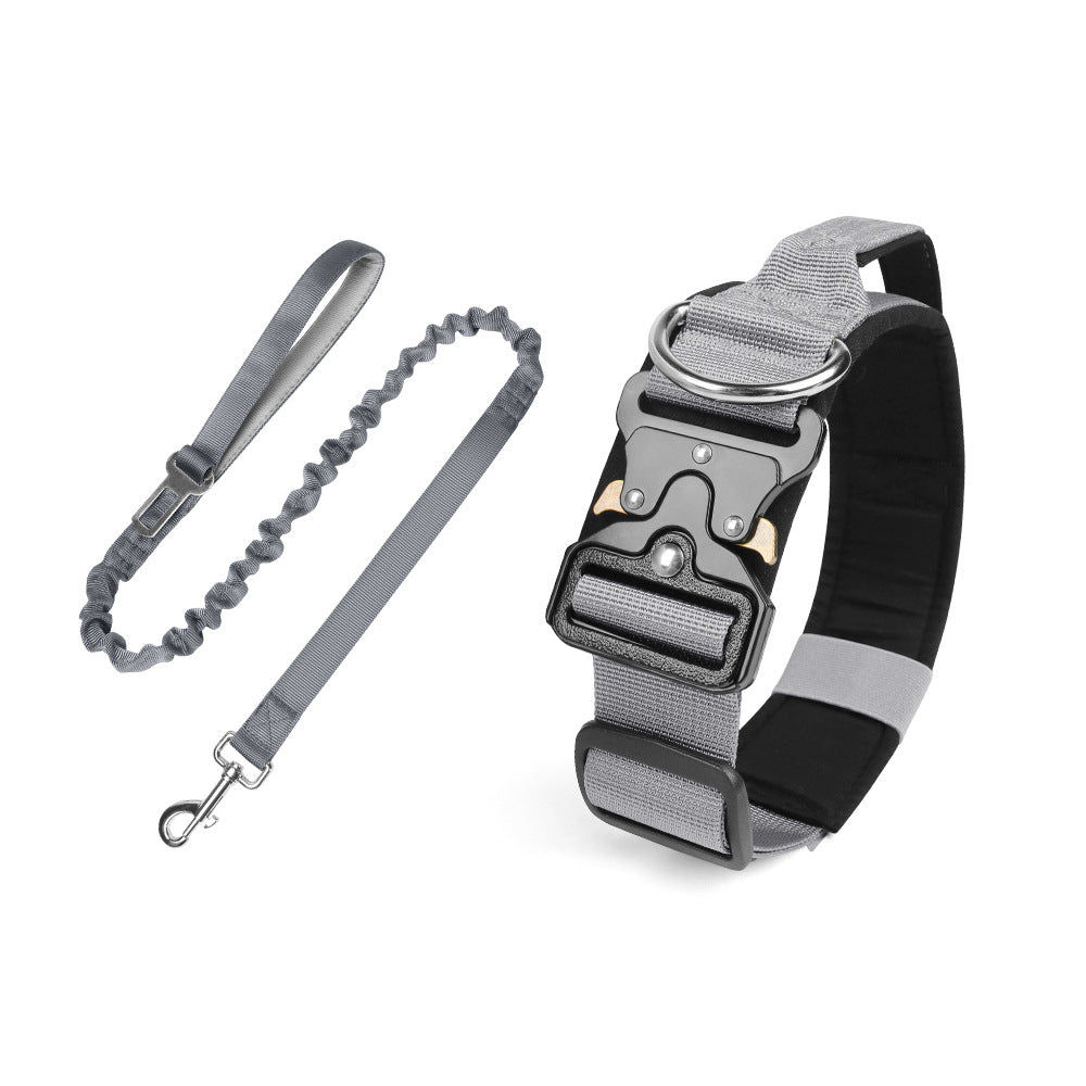 Tactical dog harness with front and back rings, ideal for everyday use
