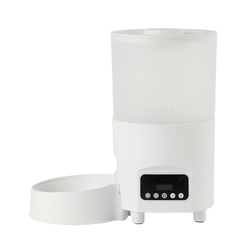 Automatic Cat Feeder with WiFi App Control, Timed Feeding and Optional Camera