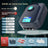 Adjustable quiet aquarium air pump with air stone kit, view 18