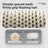Deshedding Brush with One-Button Hair Release for Cats and Dogs