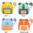 Dog backpack harness with matching lead, available from Pet Royale UK