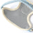 Cotton-linen bear harness and lead for dogs and cats in 3 colour options