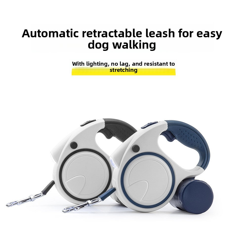 Automatic retractable dog lead, main product photo from Pet Royale UK