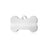 Blank brushed stainless steel pet ID tag in a military shape, product image 5