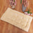 Reversible plush pet bed mat for dogs and cats, close-up detail view