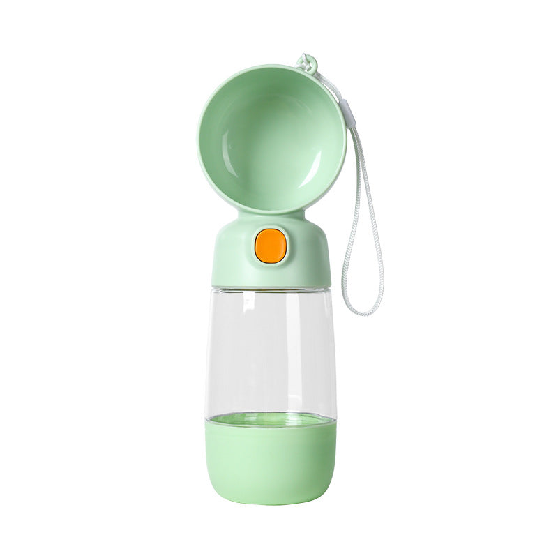 Portable Pet Water Bottle with Feeder