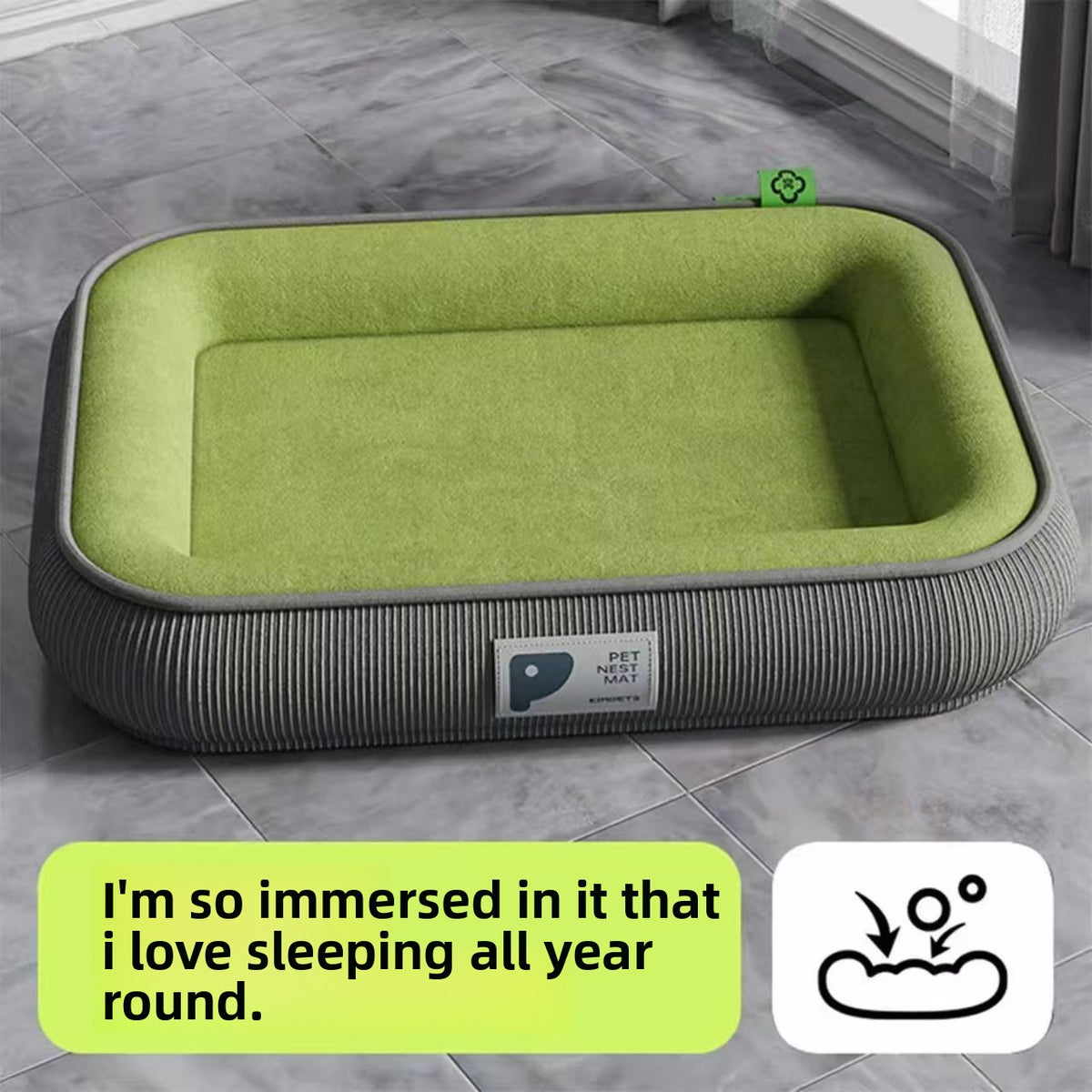 All-season warm pet bed and sofa cushion, main product photo