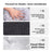 Plush shell cat bed with warm padding in light grey, photo 5