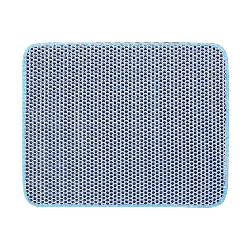 Thickened EVA Cat Litter Trapping Mat, Anti-Splash Design