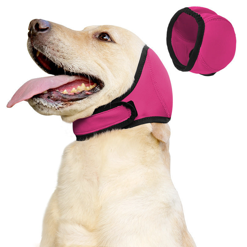 Calming Dog Hood for Noise Reduction During Fireworks