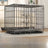 Foldable iron pet crate for small dogs, detail photo 5
