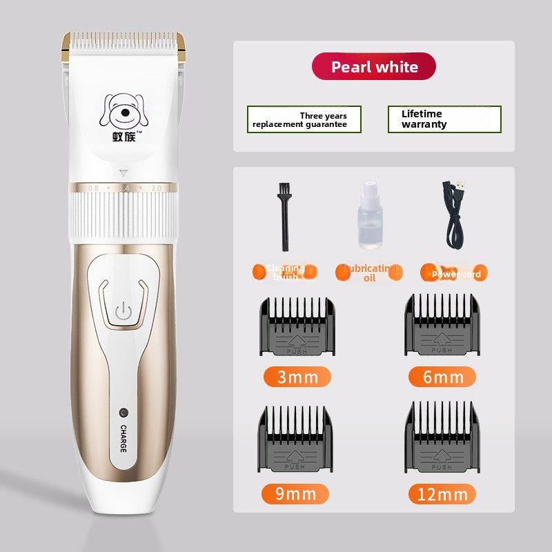 Quiet rechargeable pet hair clipper, photo 11 of 17