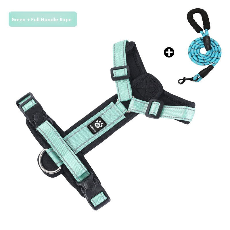 I-shaped escape-resistant dog harness, available from Pet Royale UK