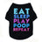 Dog Letter Print Summer Tshirt