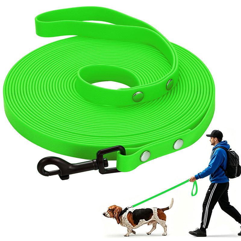 Waterproof PVC dog training lead, ideal for everyday use