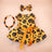 Halloween and Christmas pet dress for dogs and cats, side view