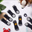 Anti-slip cotton dog socks pack of four with paw print, product image 4