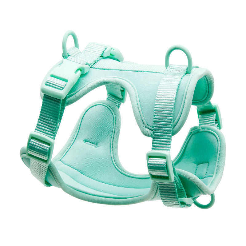 Waterproof PVC dog harness set, available from Pet Royale UK