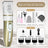 Ceramic Blade Pet Shaver with Guide Combs and Spare Blade Heads