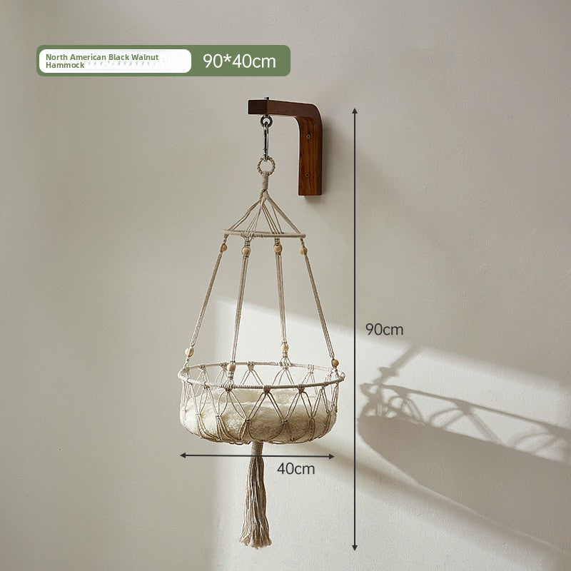 Solid wood wall-mounted cat furniture, detail photo 15