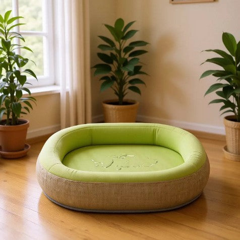 Waterproof Tear-Resistant Pet Bed Mat with Cool Mat Option
