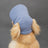 Dog baseball cap with ear openings in Corduroy Pink, close-up detail