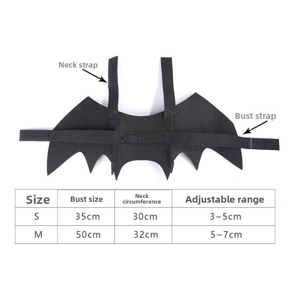 Halloween costume sets hats and wings for cats and dogs, image 15