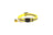 Reflective breakaway cat collar with silicone AirTag holder sleeve and bell, view 11