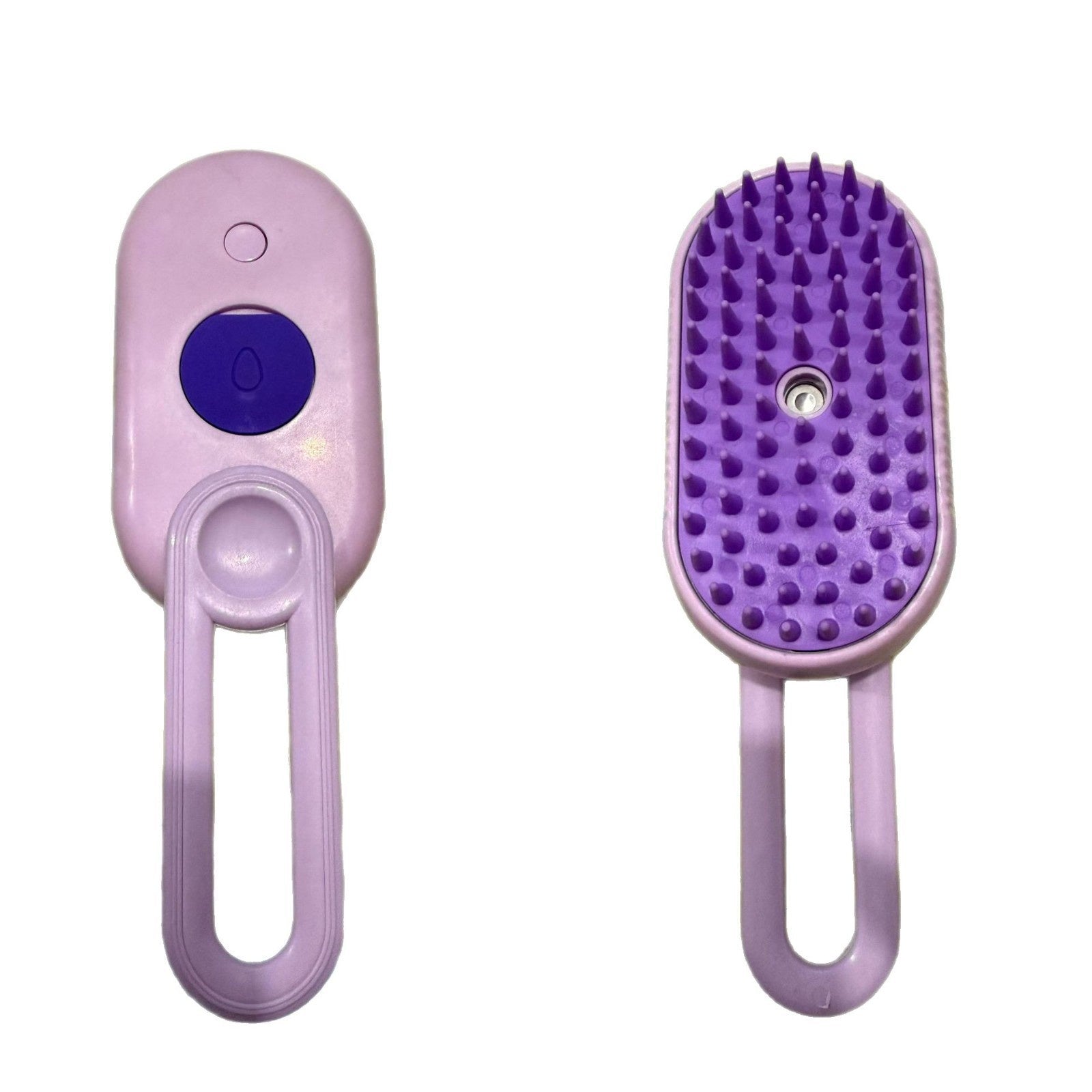 Pet Spray Massage Comb with Soft Pins for Loose Fur on Dogs and Cats