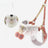 Small dog leads in sunflower, print and plain colour designs