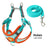 Reflective vest harness and lead for small dogs, ideal for everyday use