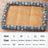 Rattan cooling mat with cute pattern for cats and small dogs, photo 11