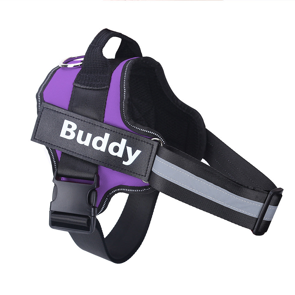 Reflective vest dog harness for small dogs, available from Pet Royale UK