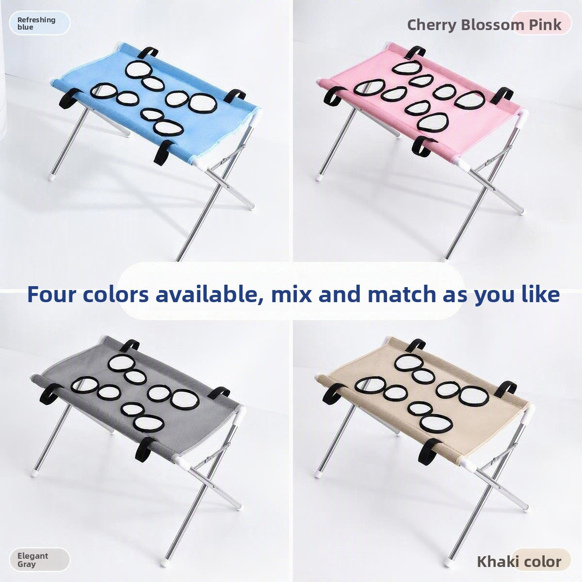 Foldable pet grooming table with quick-dry mesh top, photo 3 of 10