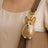 Transparent Animal Hair Memorial Keychain Pendant