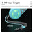Retractable dog lead in pastel colour with LED light, product image 4