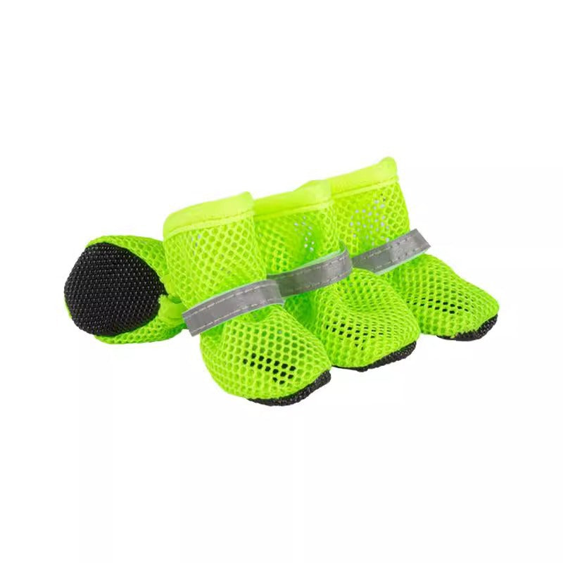 Breathable mesh dog shoes set of four, available in 4 colours, image 15