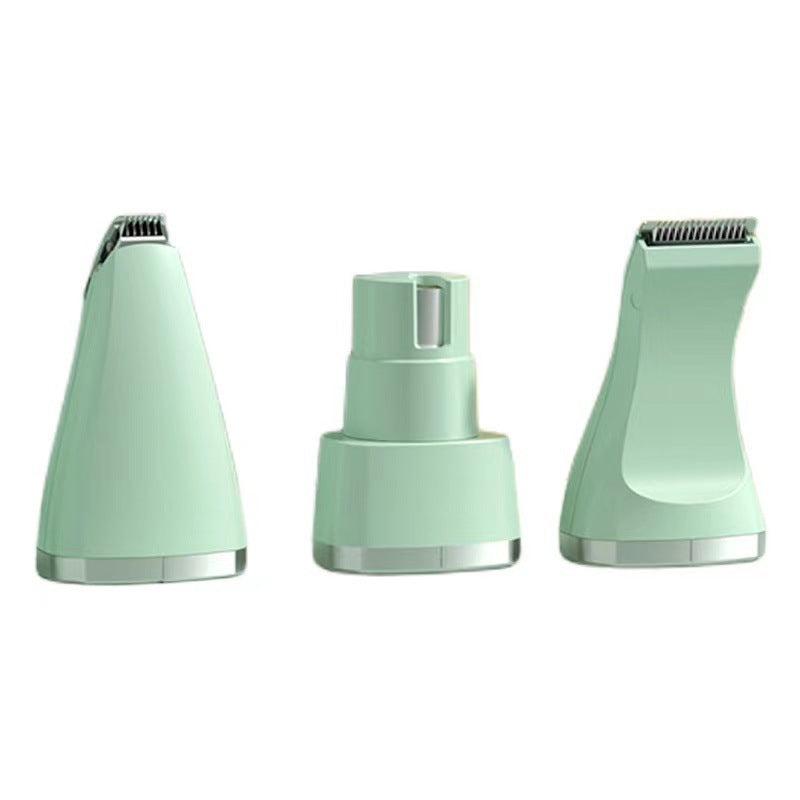 Electric Pet Trimmer Kit with Paw Trimmer and Nail Grinder Heads
