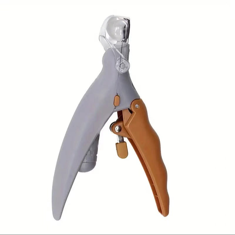 LED Pet Nail Clippers with Anti-Slip Handle and Polishing File