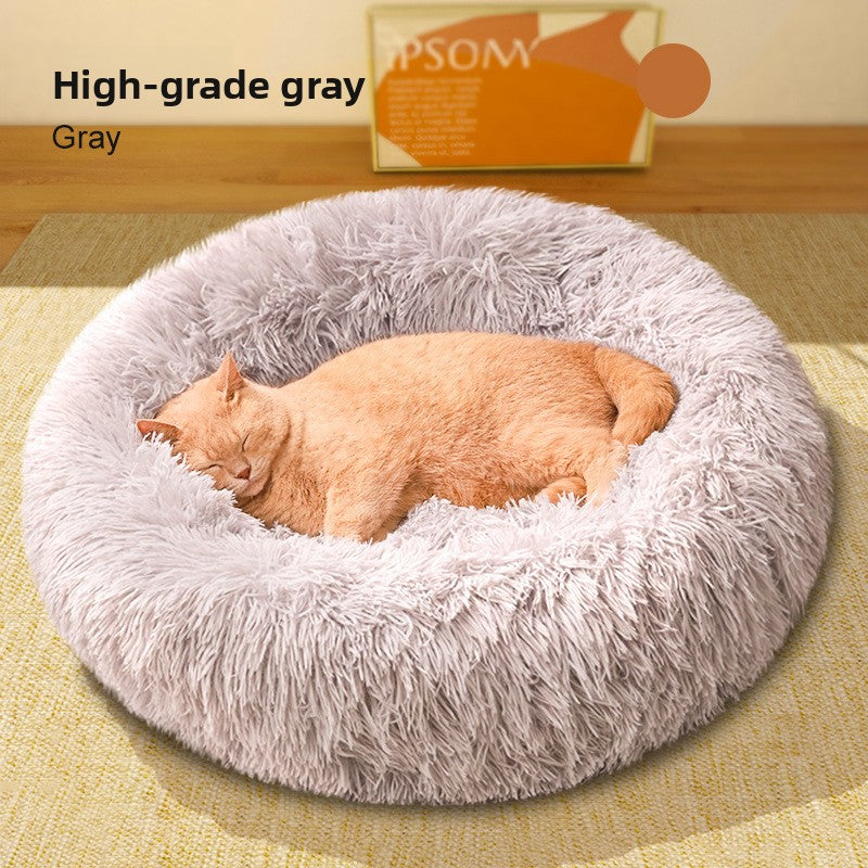 Coated and warm dog bed sofa