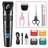 Waterproof Pet Hair Clipper with Guide Combs, Quiet and Rechargeable