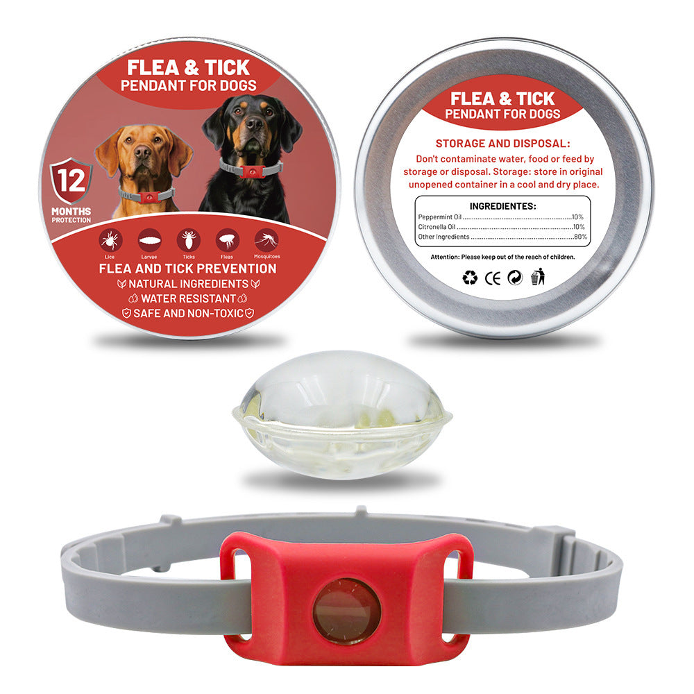 Pet Cat Dog Button Silicone Collar