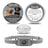 Pet Cat Dog Button Silicone Collar